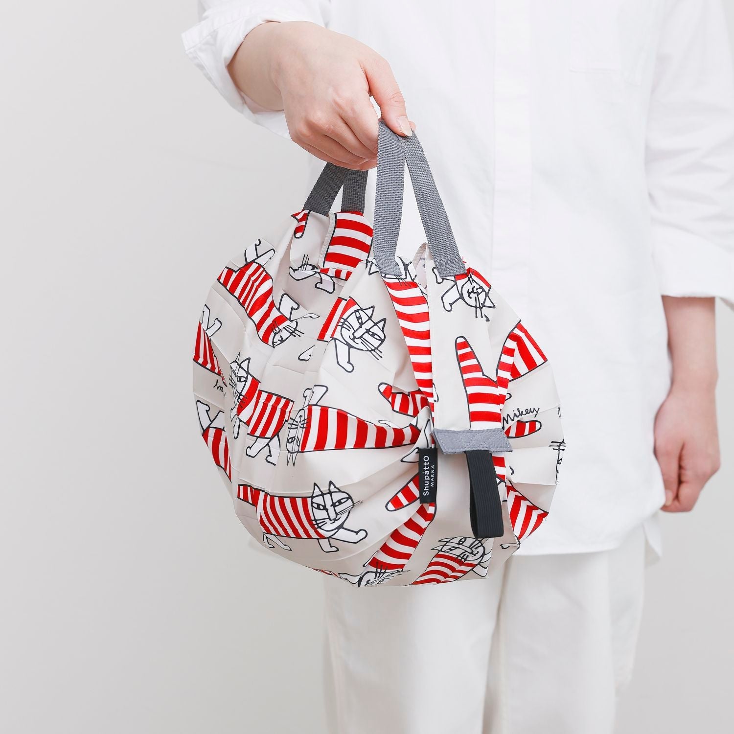 Shupatto X Lisa Larson Foldable Tote Small | Bags, Bags for Women, Foldable Bags, Handbags, Shoulder Bags, Tote Bags, Travel Accessories | Shupatto-10