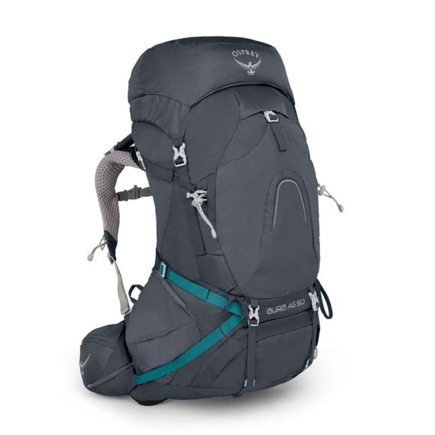 Osprey Aura AG 50 Backpack with Raincover - Medium - Women's Backpacking | Backpacking Packs, Bags, Bags for Women, Osprey, SGTrek, SGTrek Osprey, Travel Backpacks | Osprey-6