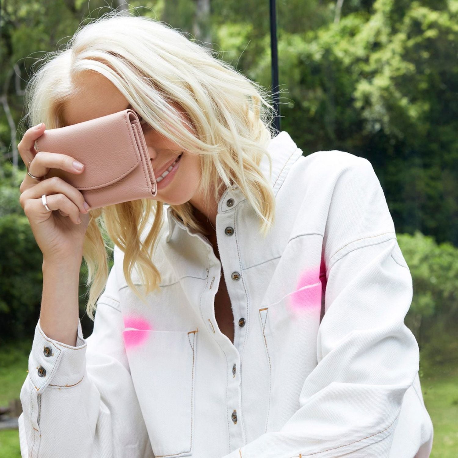 Status Anxiety Lucky Sometimes Leather Wallet