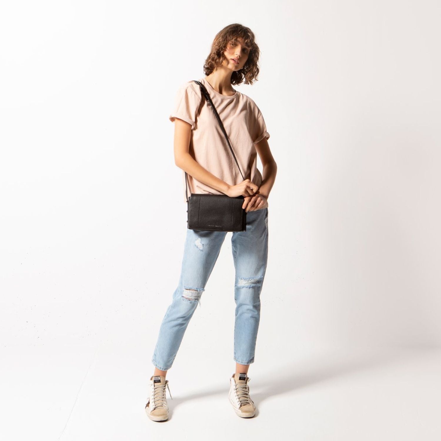 Status Anxiety Succumb Italian Leather Crossbody