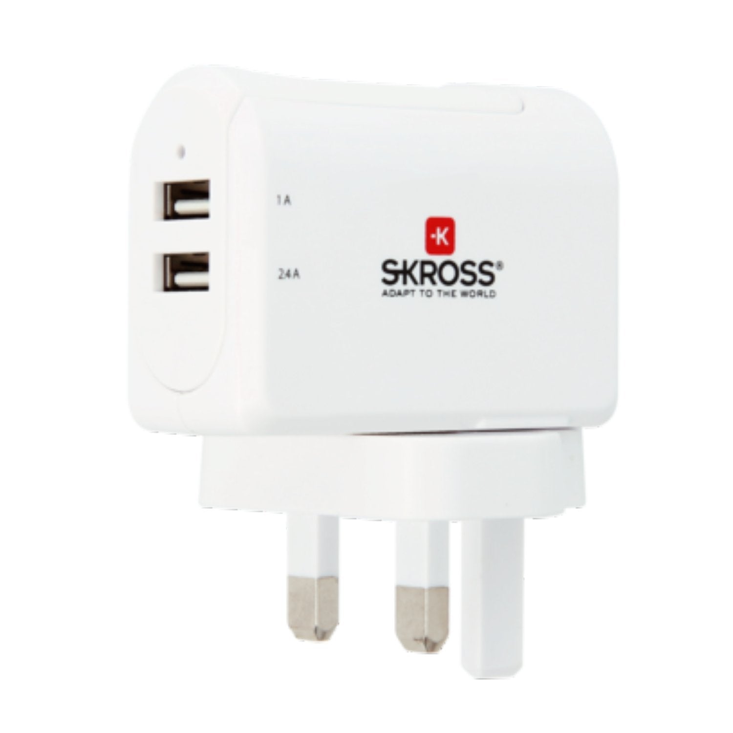 Skross UK 2 Port USB Charger (3.4A)