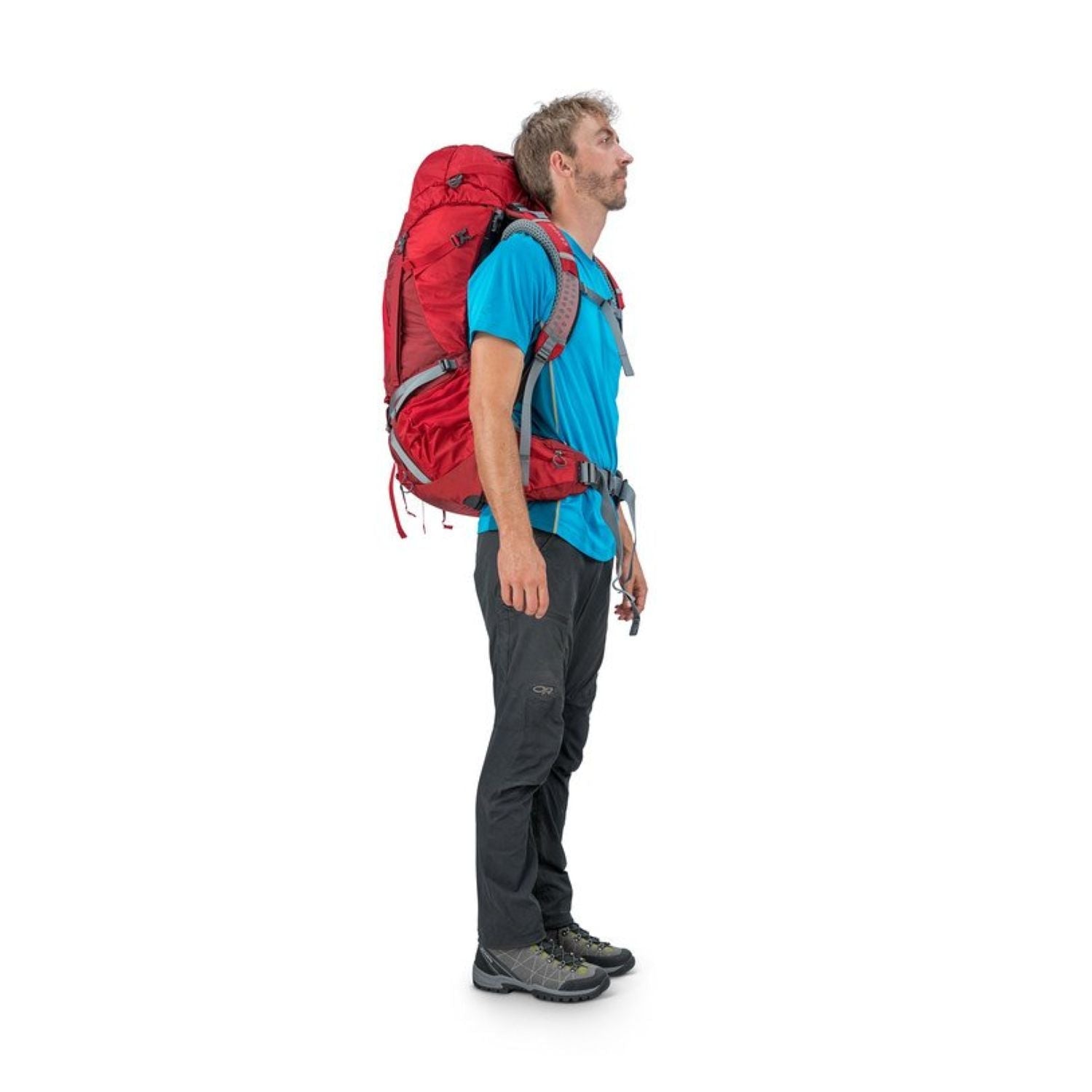 Osprey Atmos AG 50 Backpack with Raincover - Medium - Men's Backpacking | Backpacking Packs, Bags, Bags for Men, Osprey, SGTrek, SGTrek Osprey, Travel Backpacks | Osprey-12