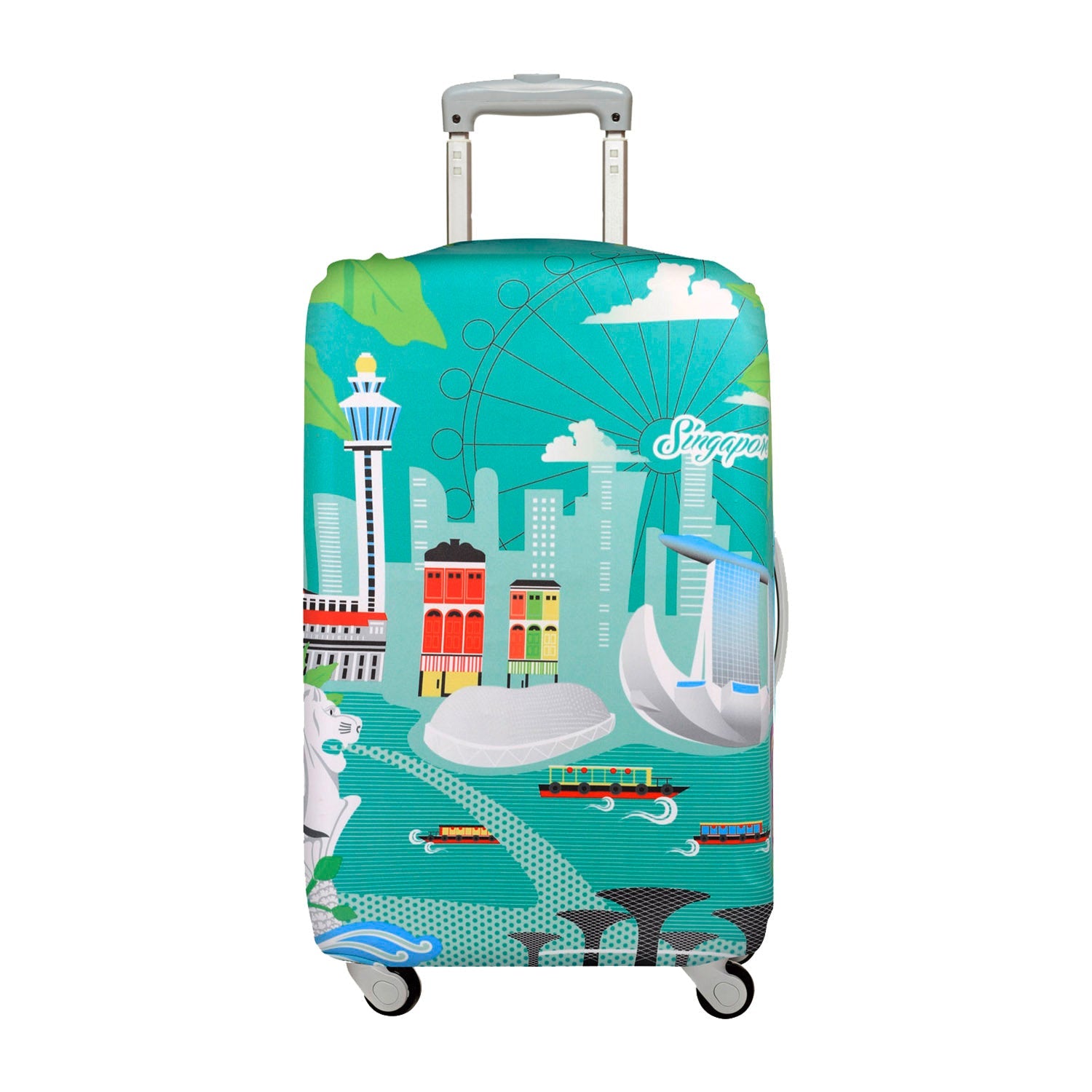 LOQI Urban Large Luggage Cover