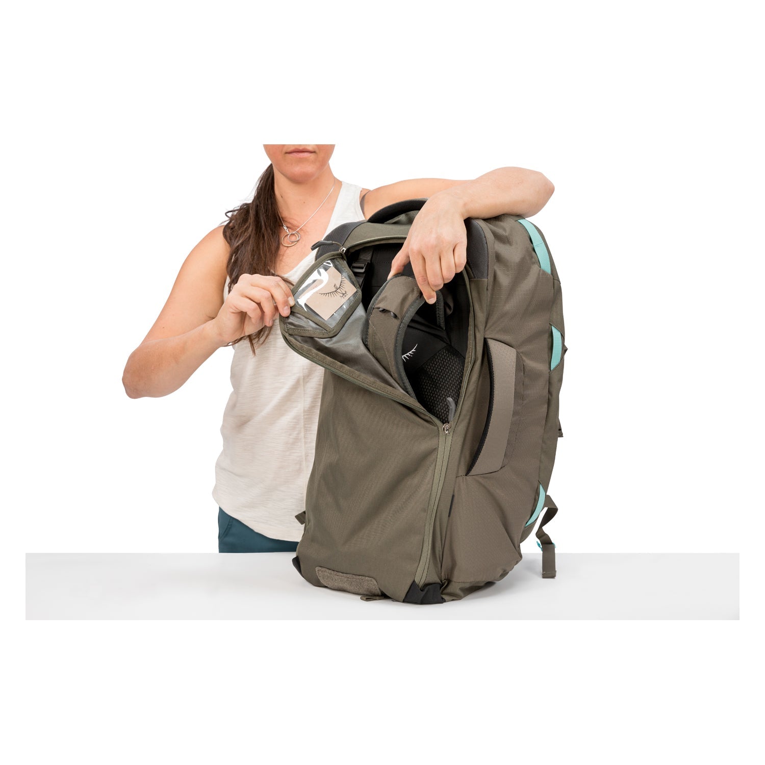 Osprey Fairview Travel Pack 55 Backpack - Small/Medium - Women's Travel - Trekking | Backpacking Packs, Bags, Bags for Women, Osprey, SGTrek, SGTrek Osprey, Travel Backpacks | Osprey-9