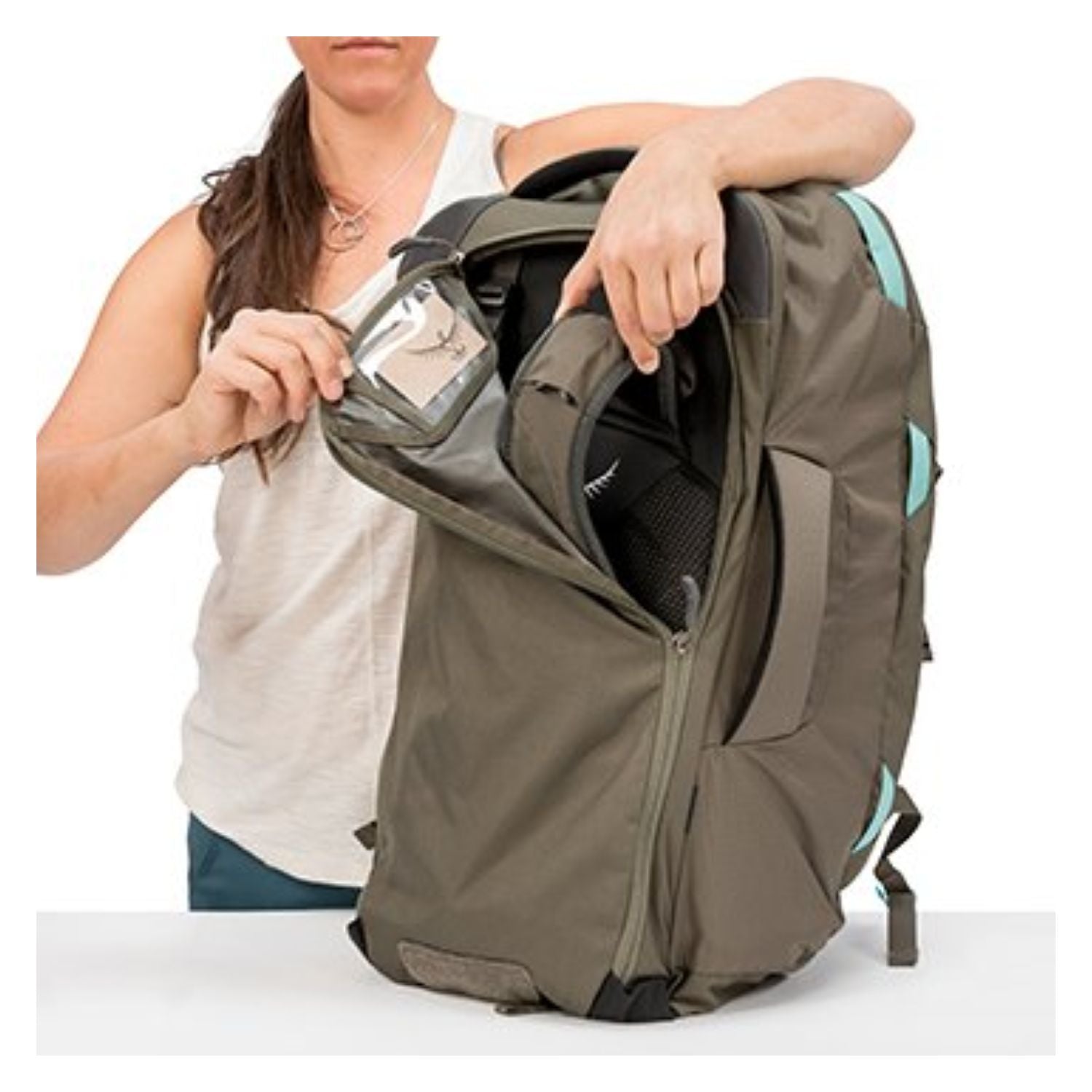 Osprey Fairview Travel Pack 55 Backpack - Extra Small/Small - Women's Travel - Trekking | Backpacking Packs, Bags, Bags for Women, Osprey, SGTrek, SGTrek Osprey, Travel Backpacks | Osprey-5