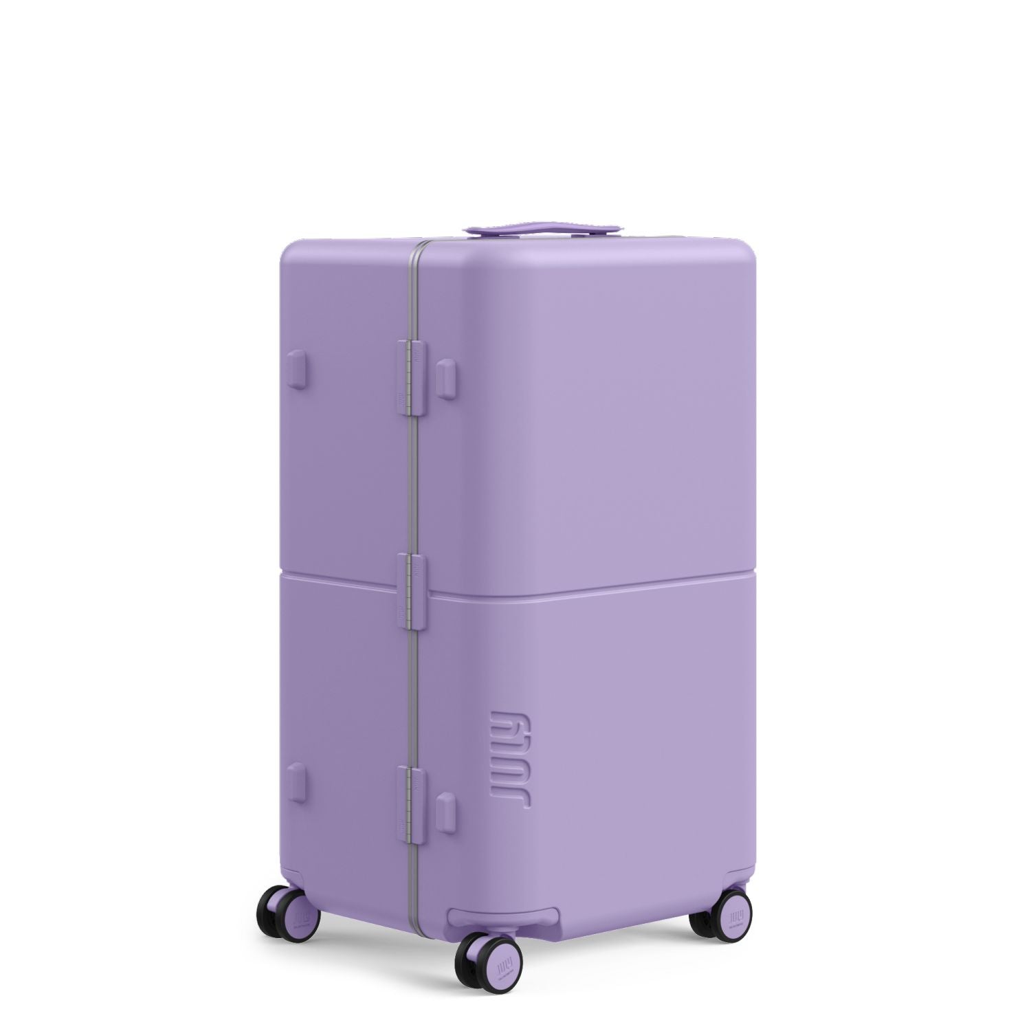 July Checked Trunk Polycarbonate Frame 28" Luggage