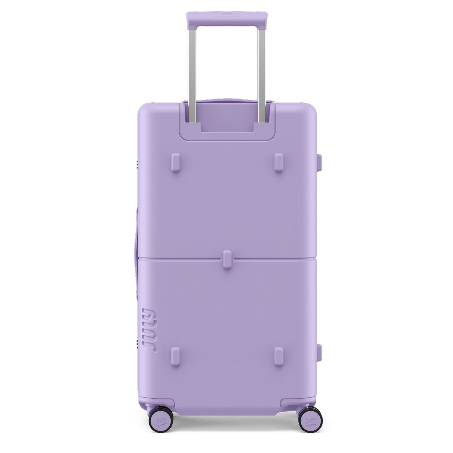 July Checked Trunk Polycarbonate Frame 28" Luggage