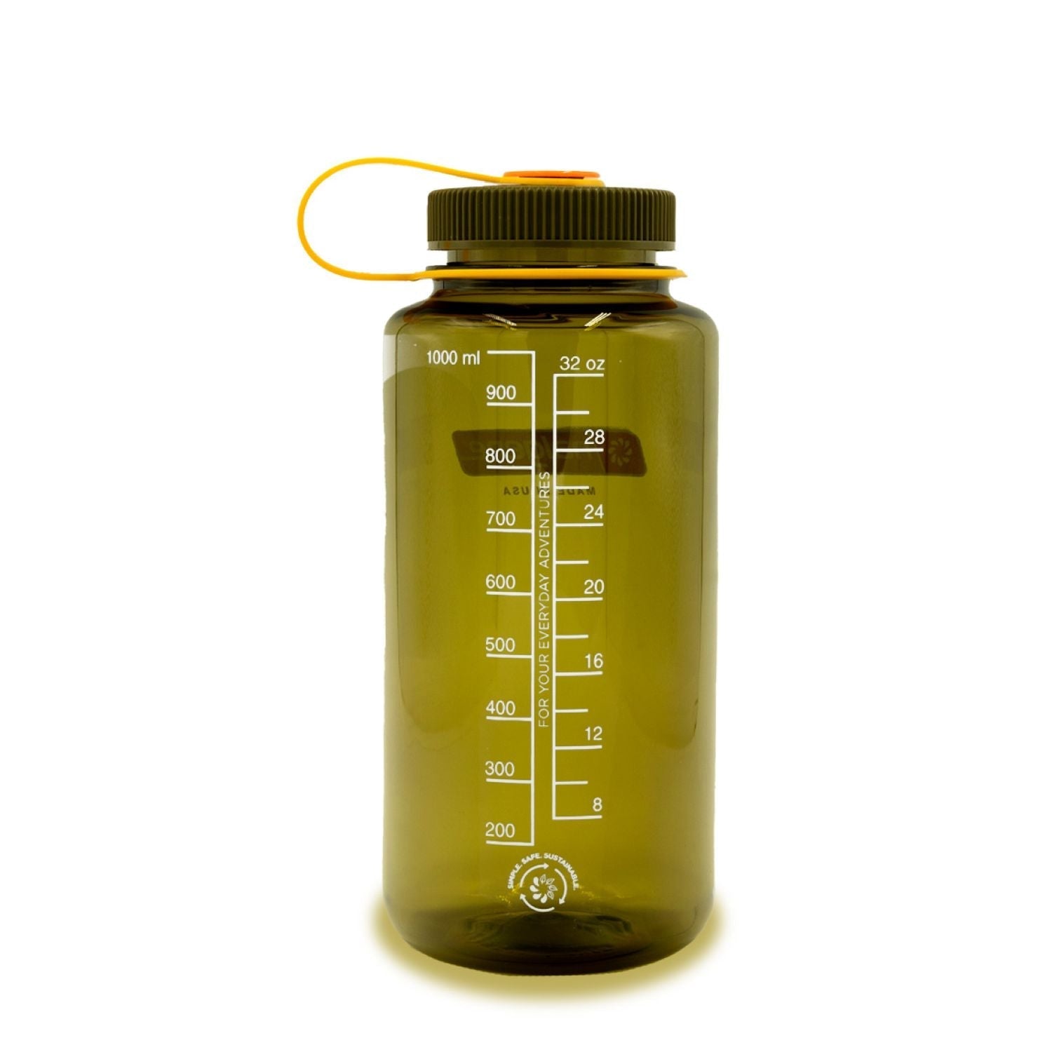 Nalgene 32oz Wide Mouth Water Bottle (Plain) (SA)