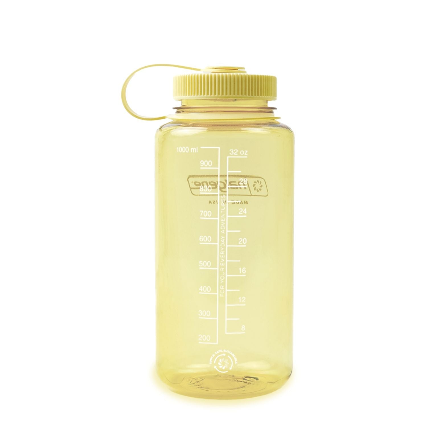 Nalgene 32oz Wide Mouth Sustain Water Bottle (Monochrome) | Gifts & Lifestyle, Non-insulated Water Bottles, Travel Accessories, Water Bottles | Nalgene Water Bottles-14