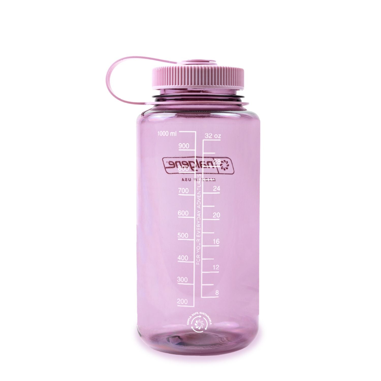Nalgene 32oz Wide Mouth Sustain Water Bottle (Monochrome) | Gifts & Lifestyle, Non-insulated Water Bottles, Travel Accessories, Water Bottles | Nalgene Water Bottles-2