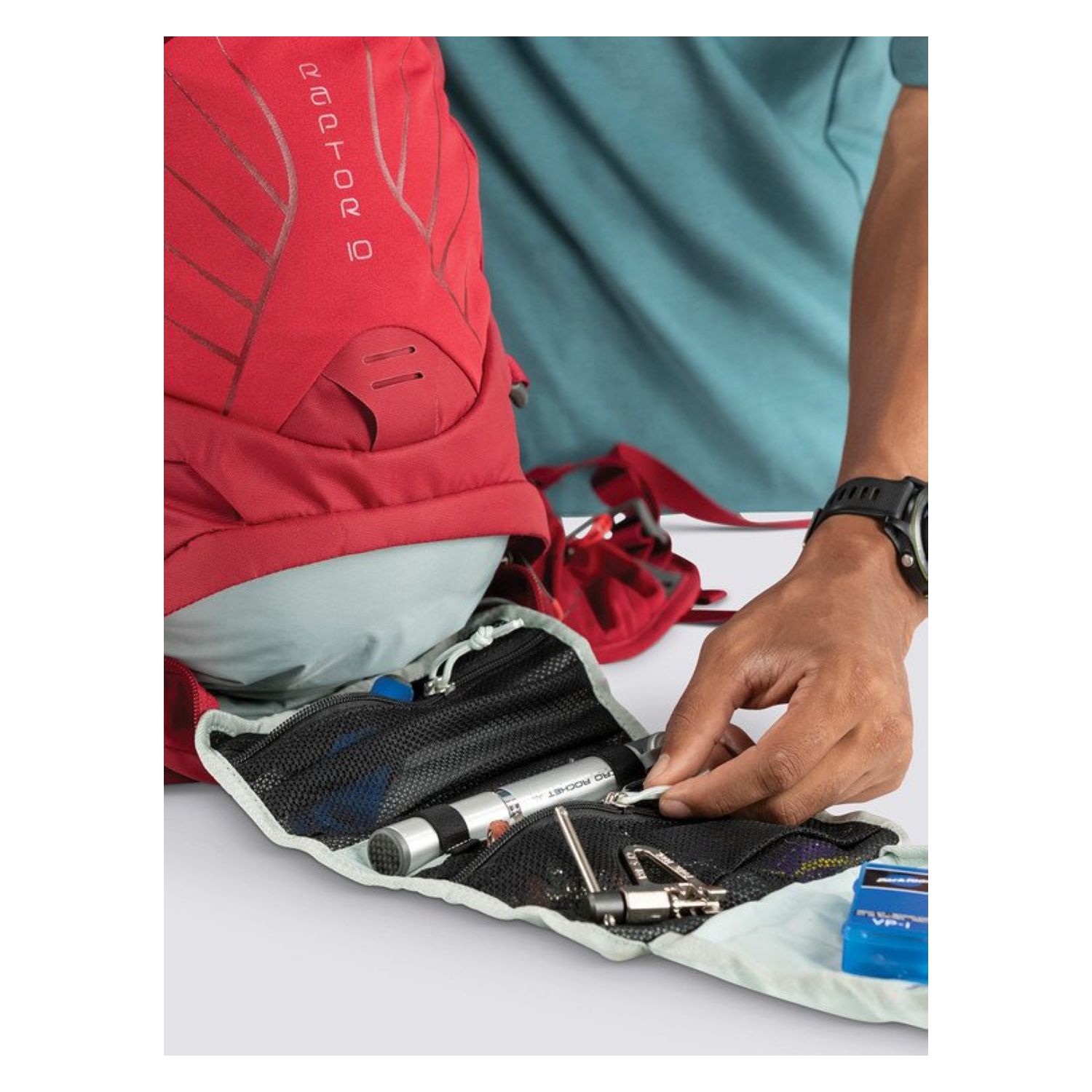Osprey Raptor 10 Hydration Backpack with Reservoir - Men's Mountain Biking - Hydration | Bags, Gifts & Lifestyle, Hiking Backpacks, Osprey, Running Accessories | Osprey-12
