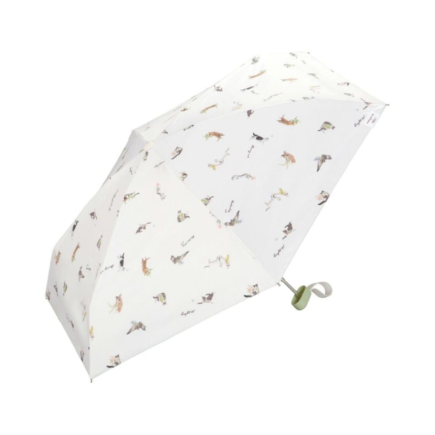 WPC X Masayuki Oki Neko UV Protection UPF 50+ Umbrella 47cm