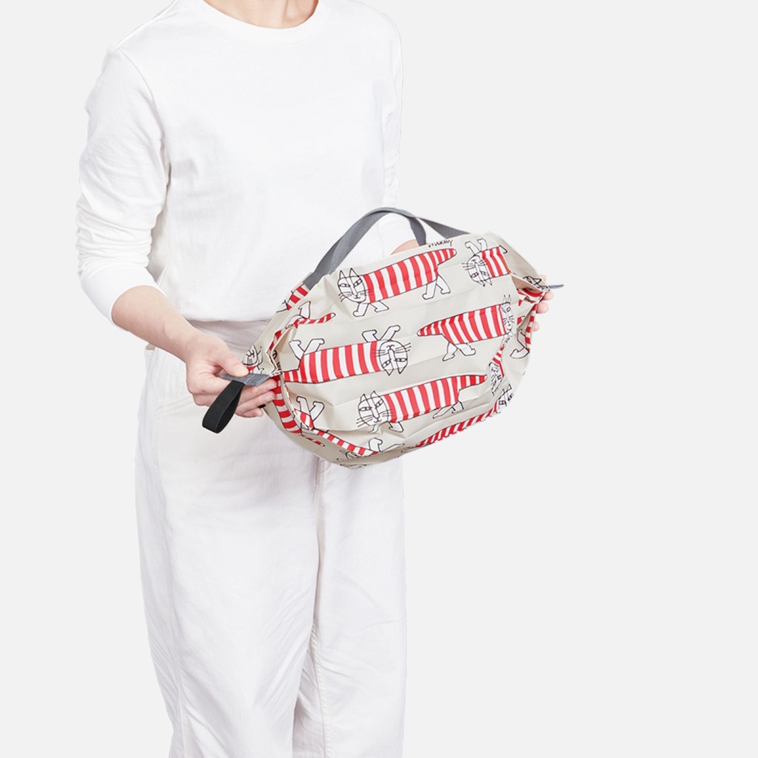 Shupatto X Lisa Larson Foldable Tote Small | Bags, Bags for Women, Foldable Bags, Handbags, Shoulder Bags, Tote Bags, Travel Accessories | Shupatto-4