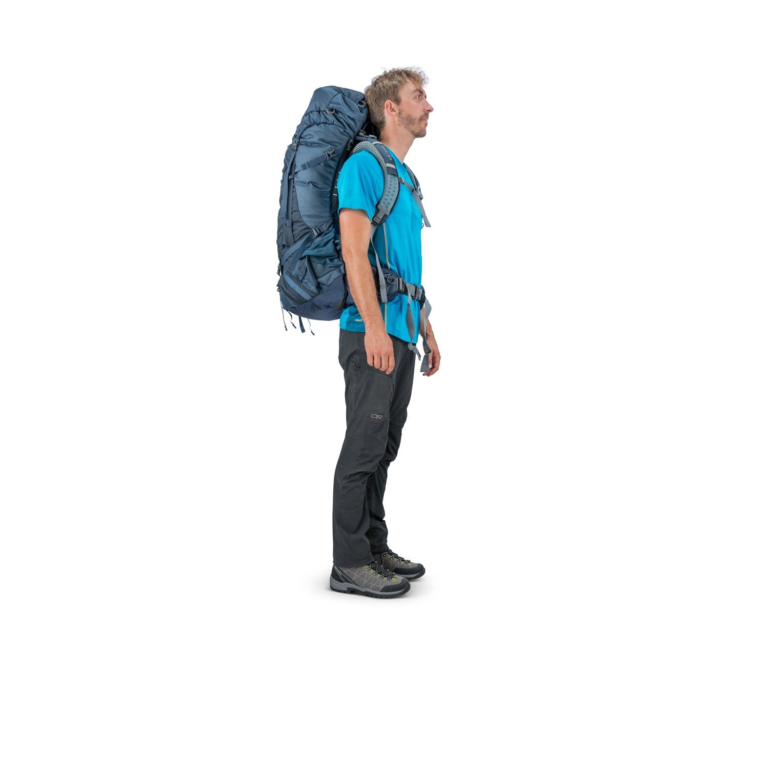 Osprey Atmos AG 65 Backpack with Raincover - Medium - Men's Backpacking | Backpacking Packs, Bags, Bags for Men, Osprey, Travel Backpacks | Osprey-3