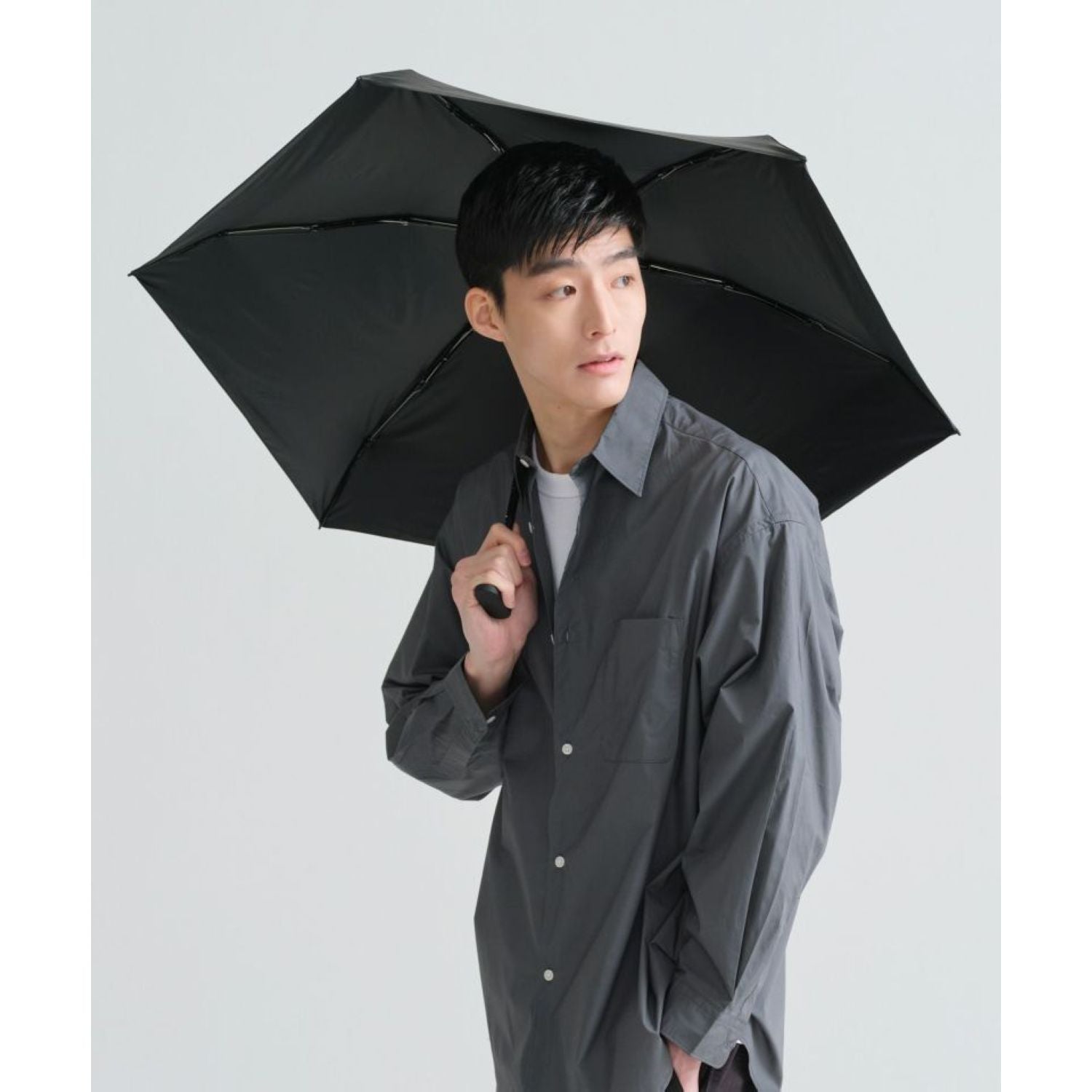WPC Go-Koh Premium Black Compact UV Protection UPF 50+ Umbrella 50cm
