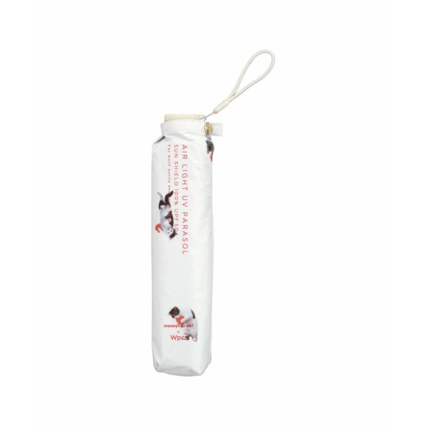 WPC X Masayuki Oki Neko (2025) UV Protection UPF 50+ Umbrella 49cm