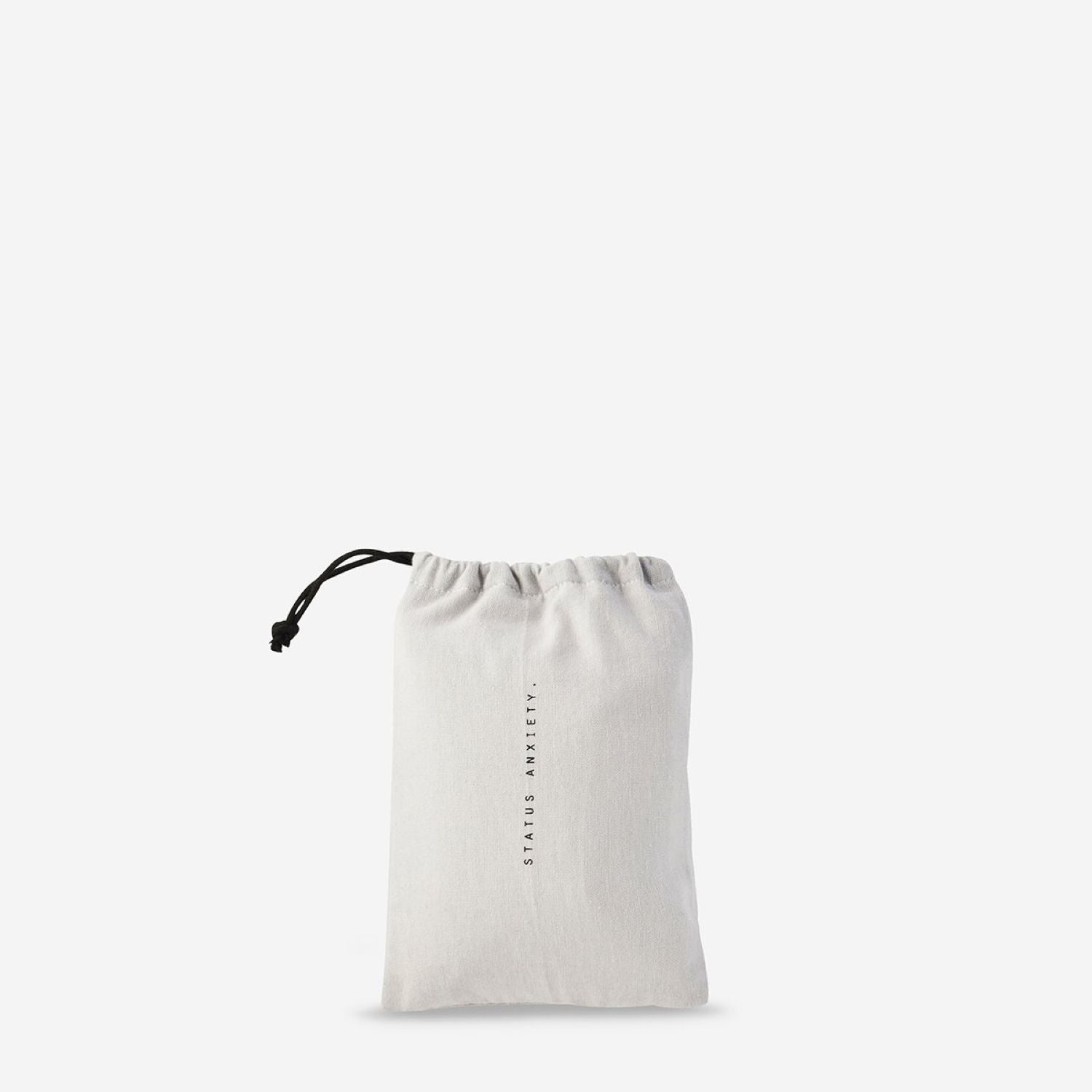 Status Anxiety Smoke And Mirrors Zip Leather Pouch