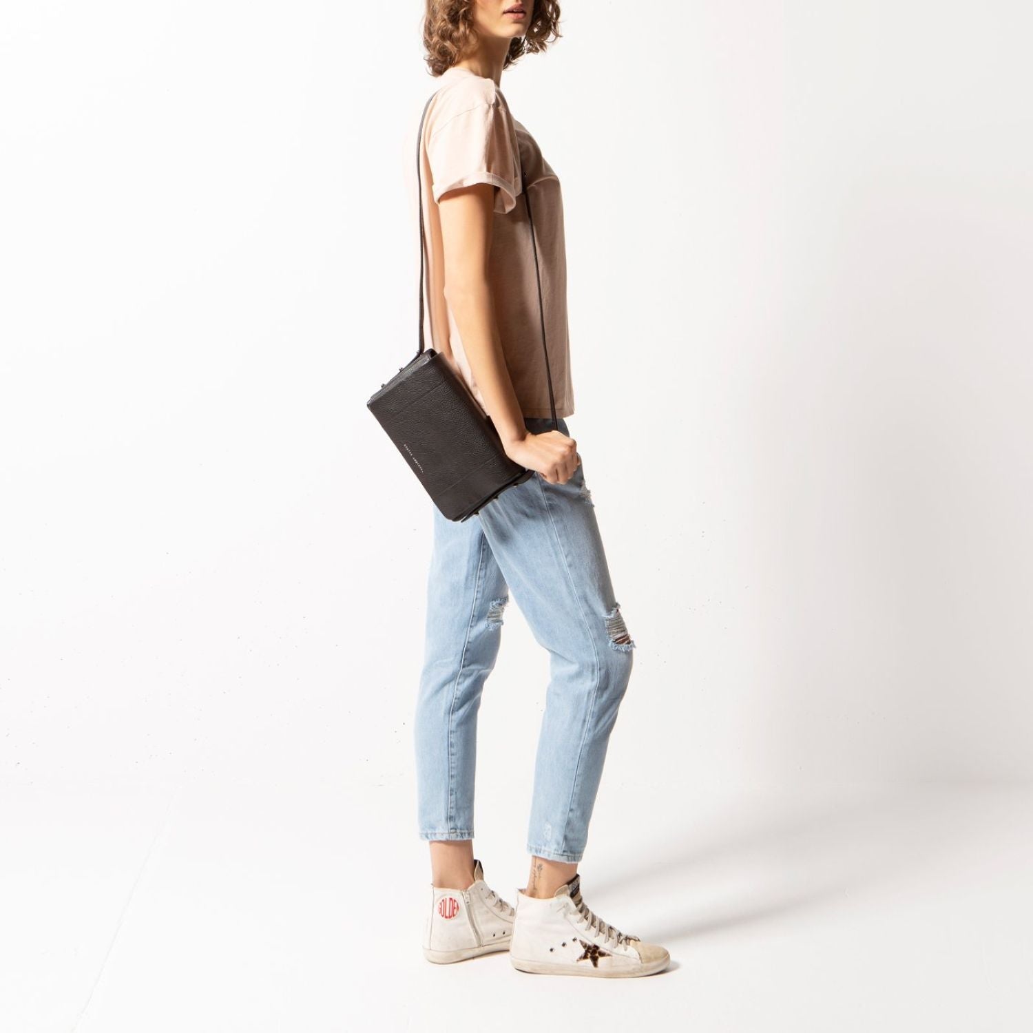 Status Anxiety Succumb Italian Leather Crossbody
