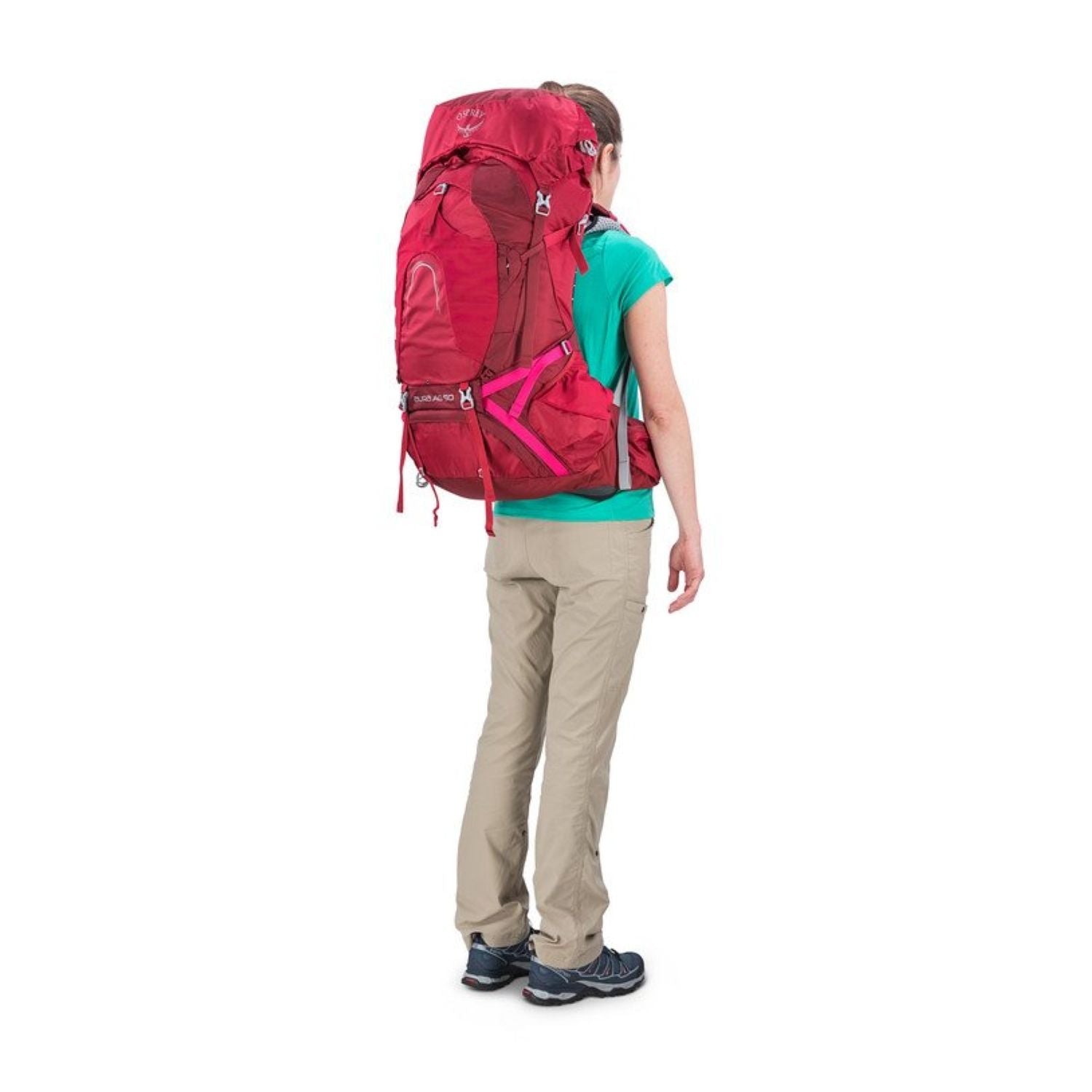Osprey Aura AG 50 Backpack with Raincover - Medium - Women's Backpacking | Backpacking Packs, Bags, Bags for Women, Osprey, SGTrek, SGTrek Osprey, Travel Backpacks | Osprey-5