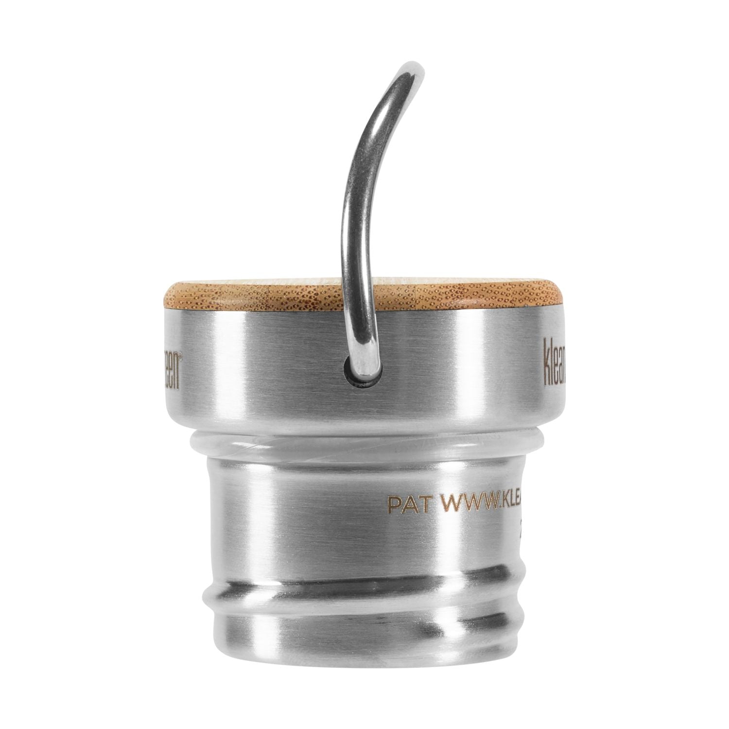 Klean Kanteen Water Bottle Bamboo Loop Cap with Bale
