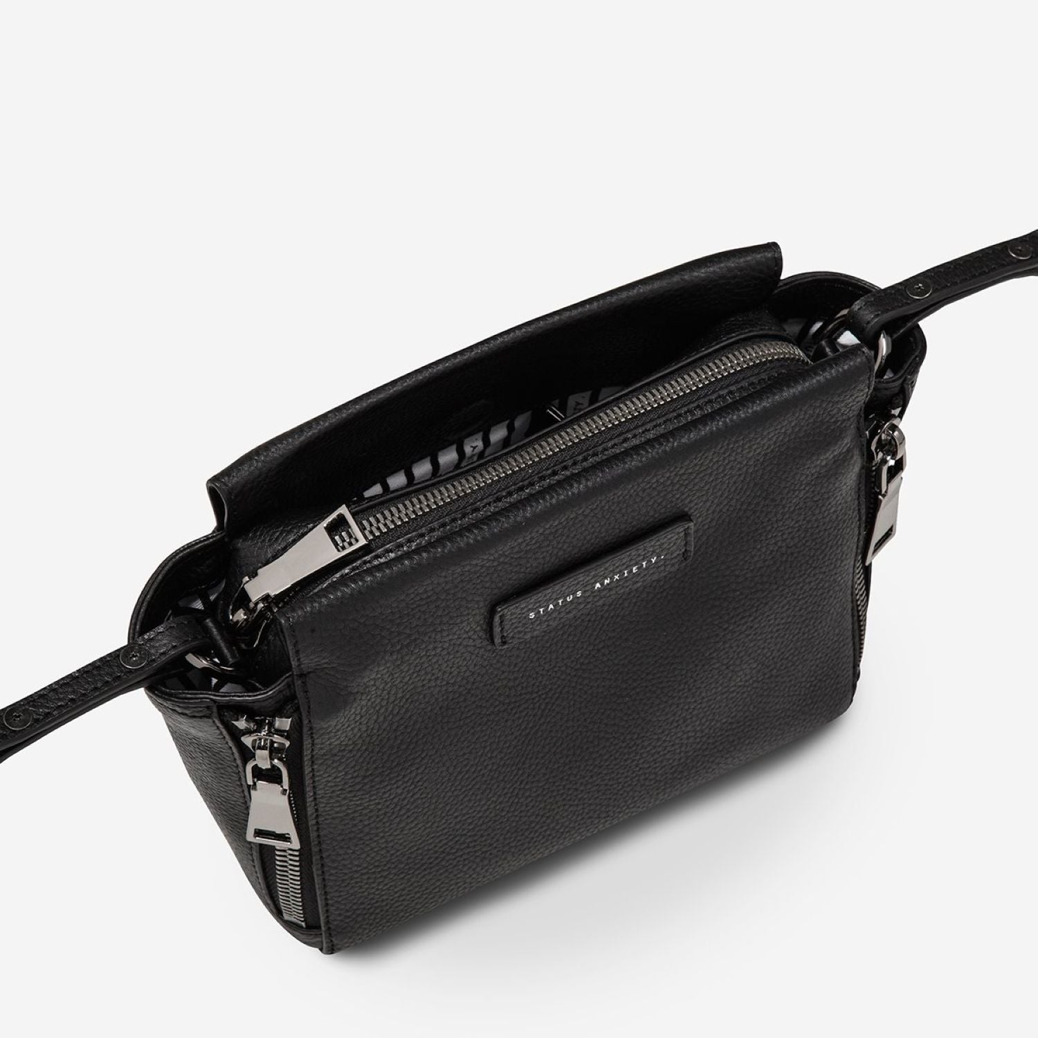 Status Anxiety Succumb Italian Leather Crossbody