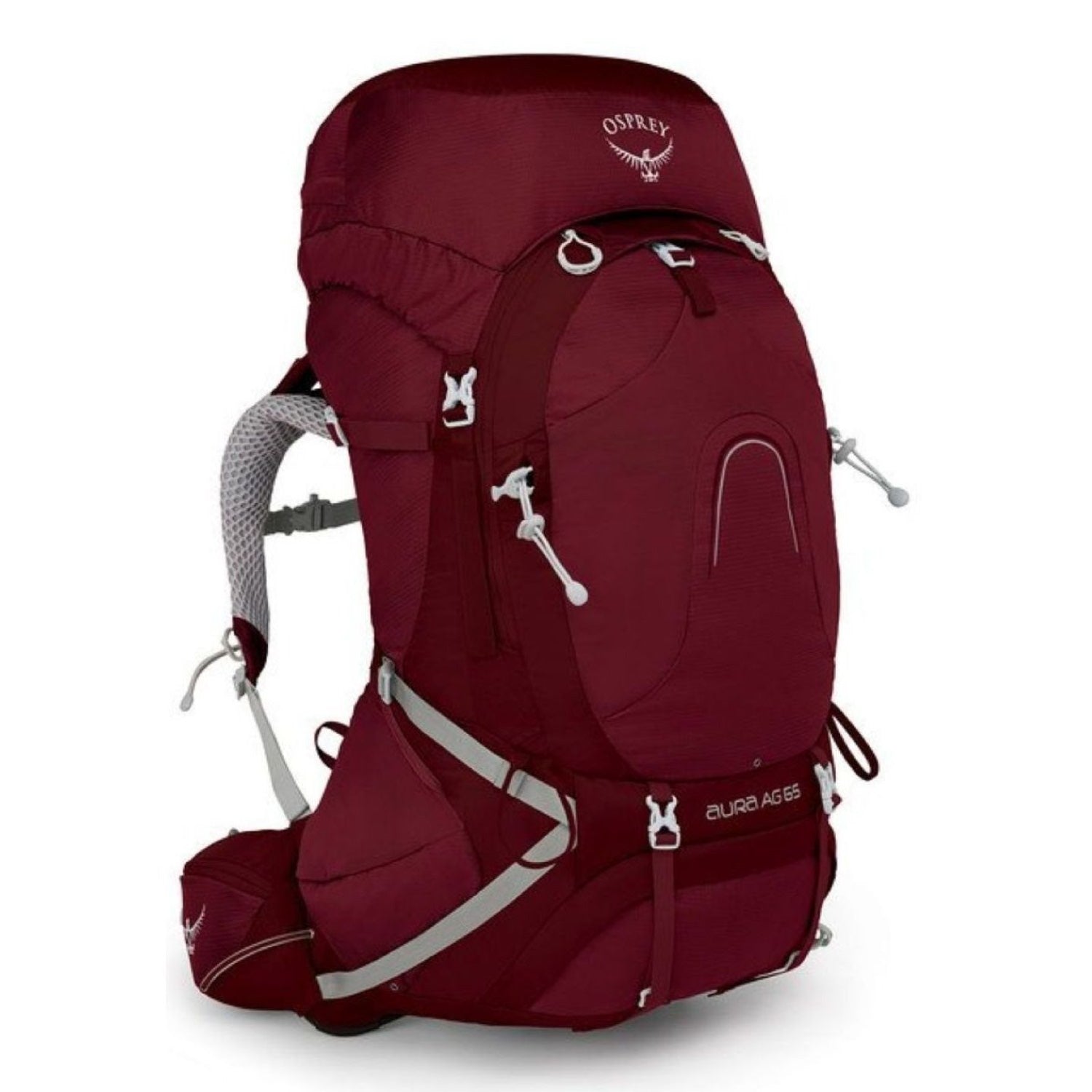 Osprey Aura AG 65 Backpack with Raincover - Medium - Women's Backpacking | Backpacking Packs, Bags, Bags for Women, Osprey, SGTrek, SGTrek Osprey, Travel Backpacks | Osprey-3