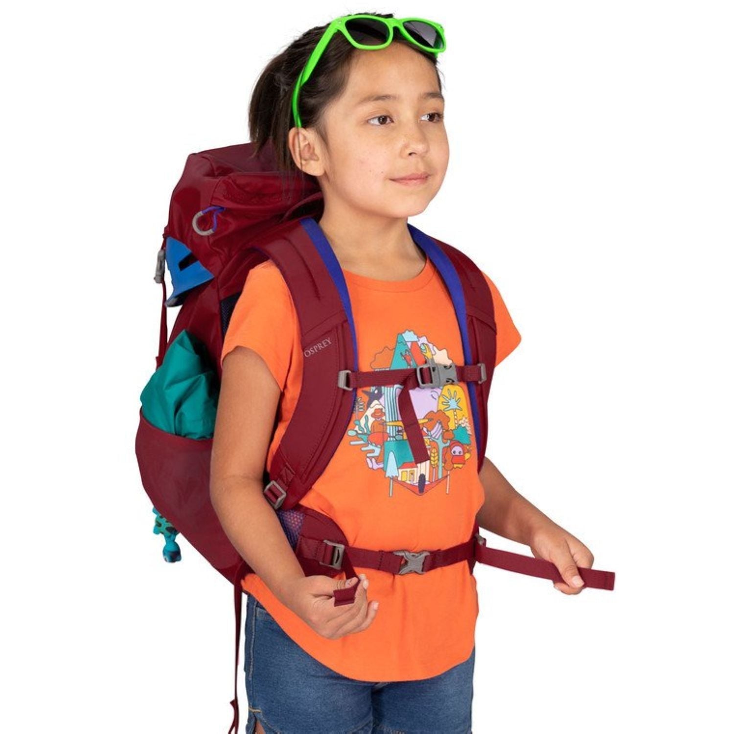 Osprey Jet 18L Backpack - Kid's Hiking (8-14 Y/O) | Bags, Bags for Men, Bags for Women, Osprey, School Bags, school20, Travel Backpacks, Travel Daypacks | Osprey-7