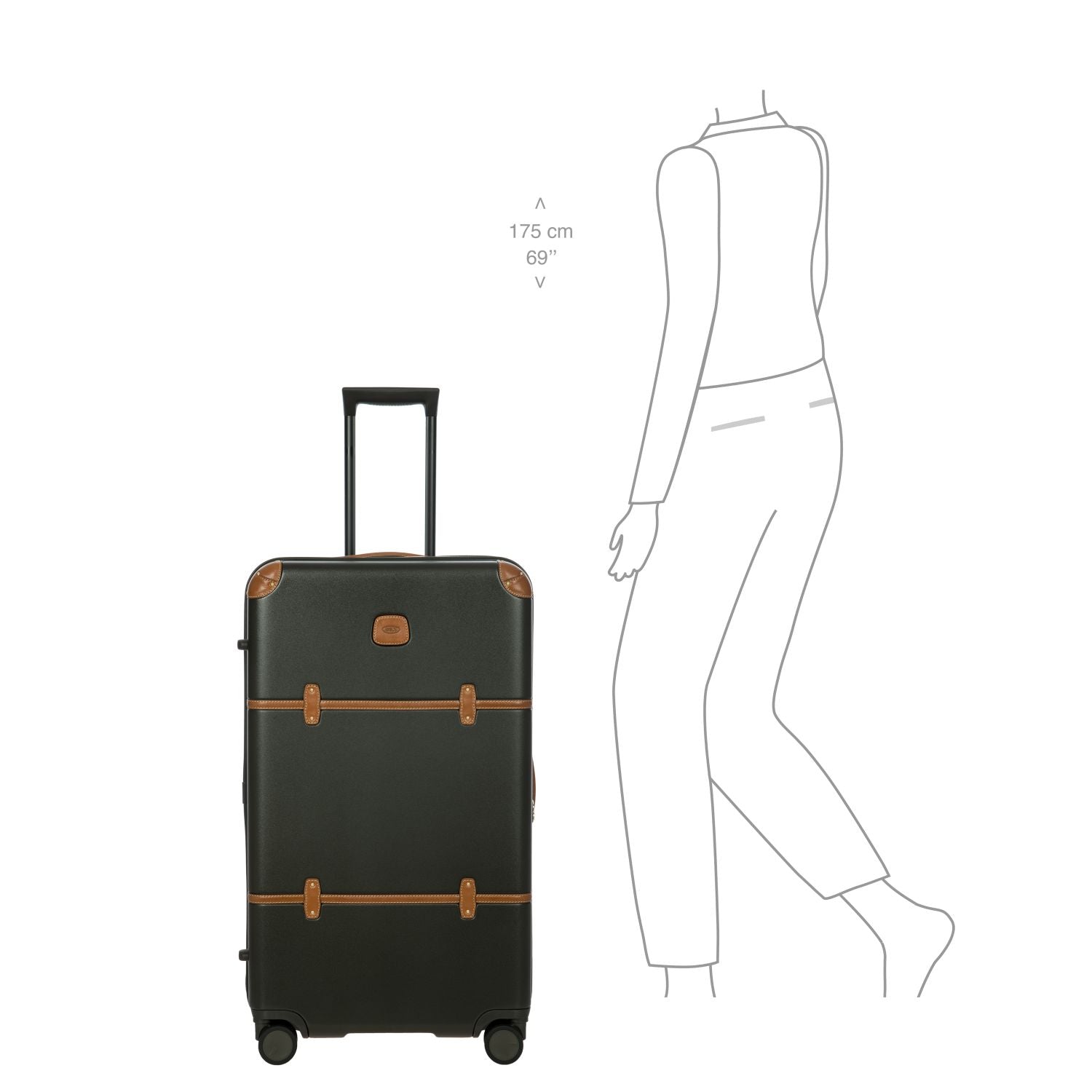BRIC'S Bellagio 3 32" Large Luggage Spinner Trunk