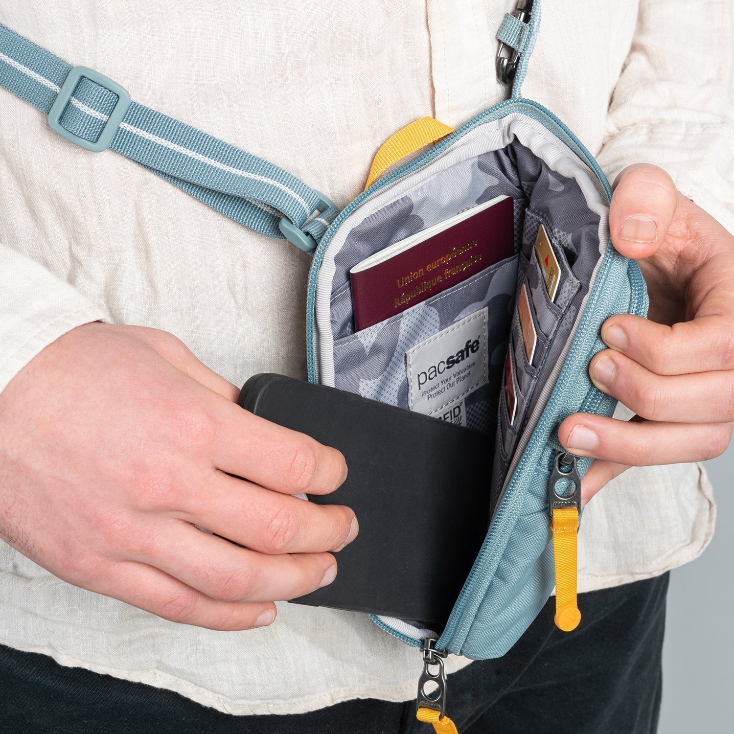 Pacsafe Go Tech Crossbody Bag
