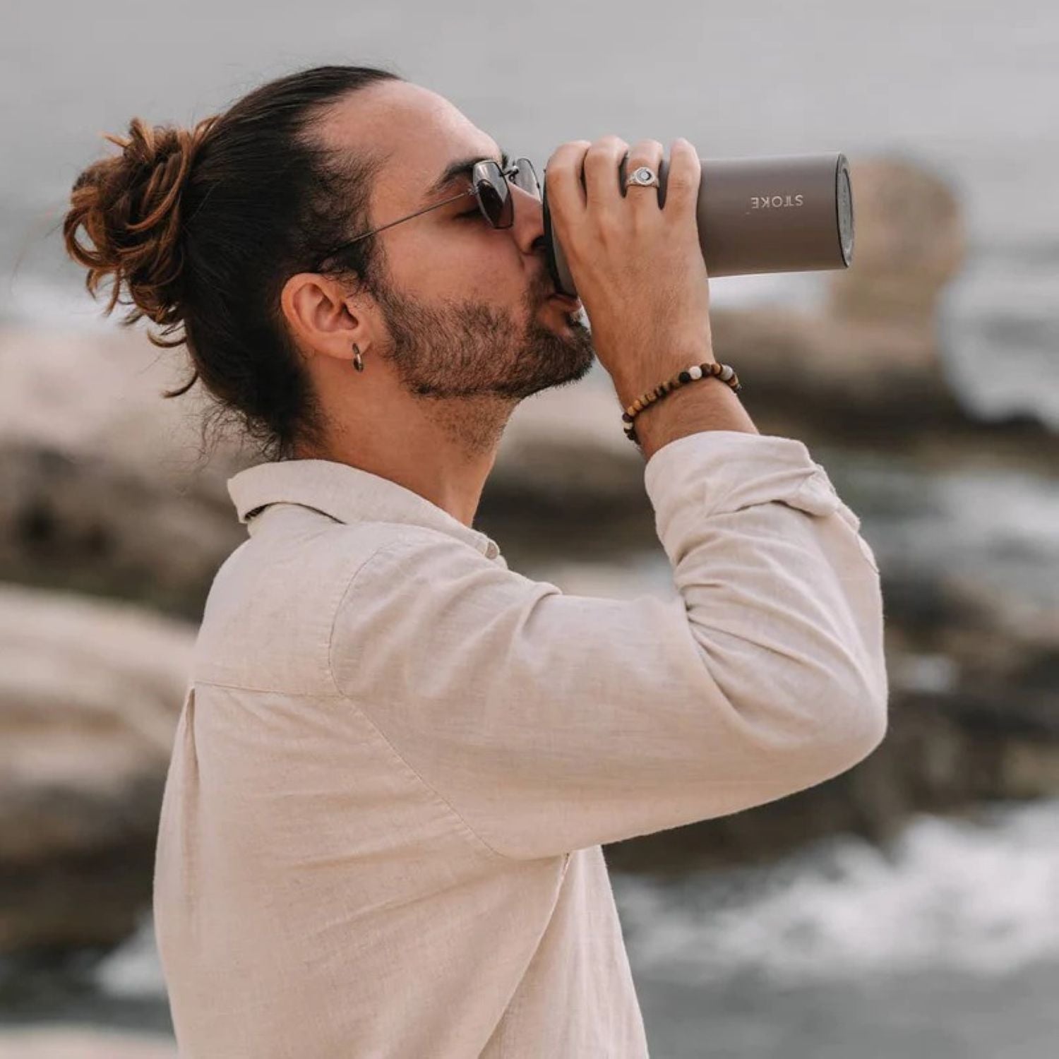 STTOKE Limited Edition Leakproof Ceramic Insulated Cup Powder Coating 16oz | Cups and Tumblers, Gifts & Lifestyle, Travel Accessories, Water Bottles | STTOKE-17