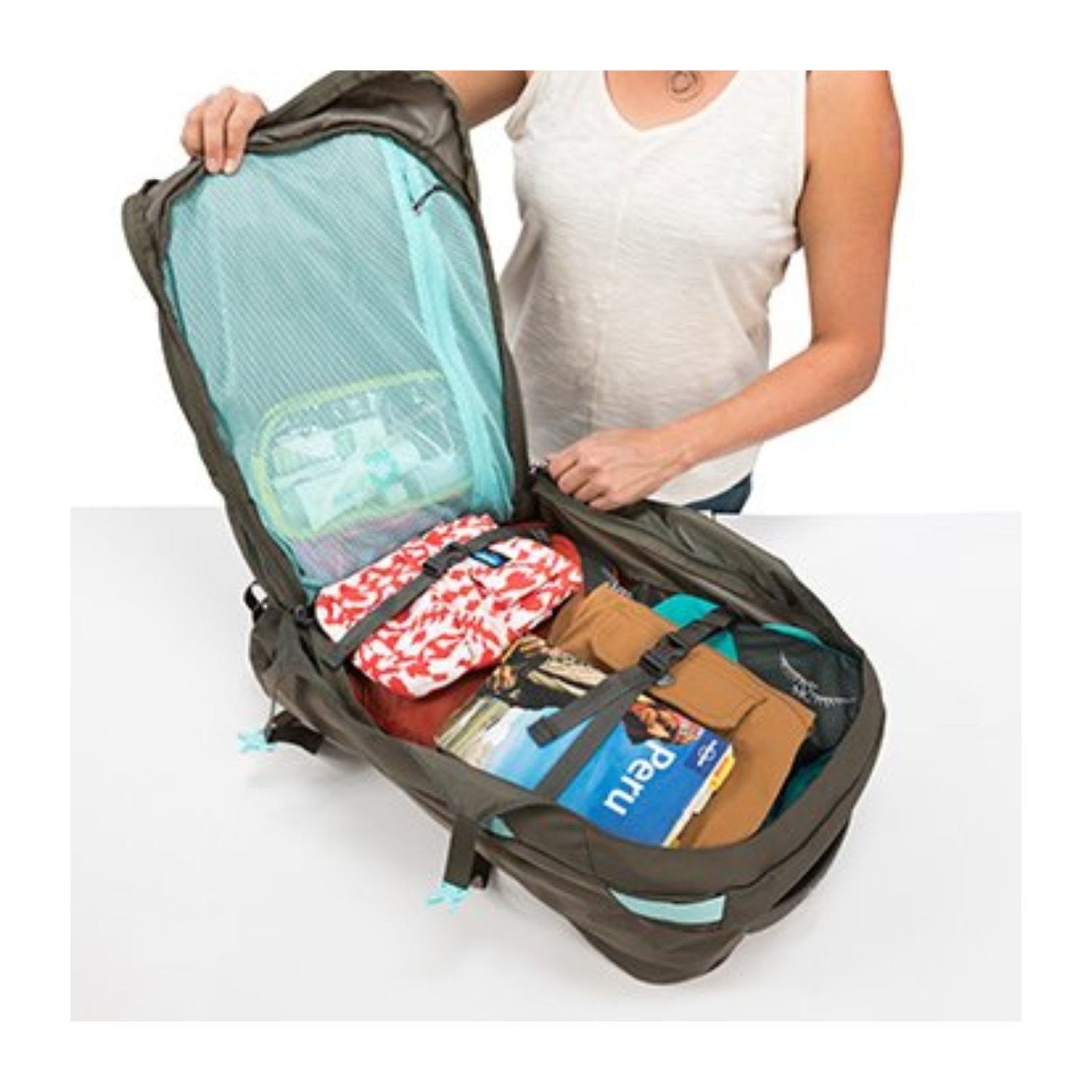 Osprey Fairview Travel Pack 70 Backpack - Extra Small/Small - Women's Travel - Trekking | Backpacking Packs, Bags, Bags for Women, Osprey, SGTrek, SGTrek Osprey, Travel Backpacks | Osprey-7