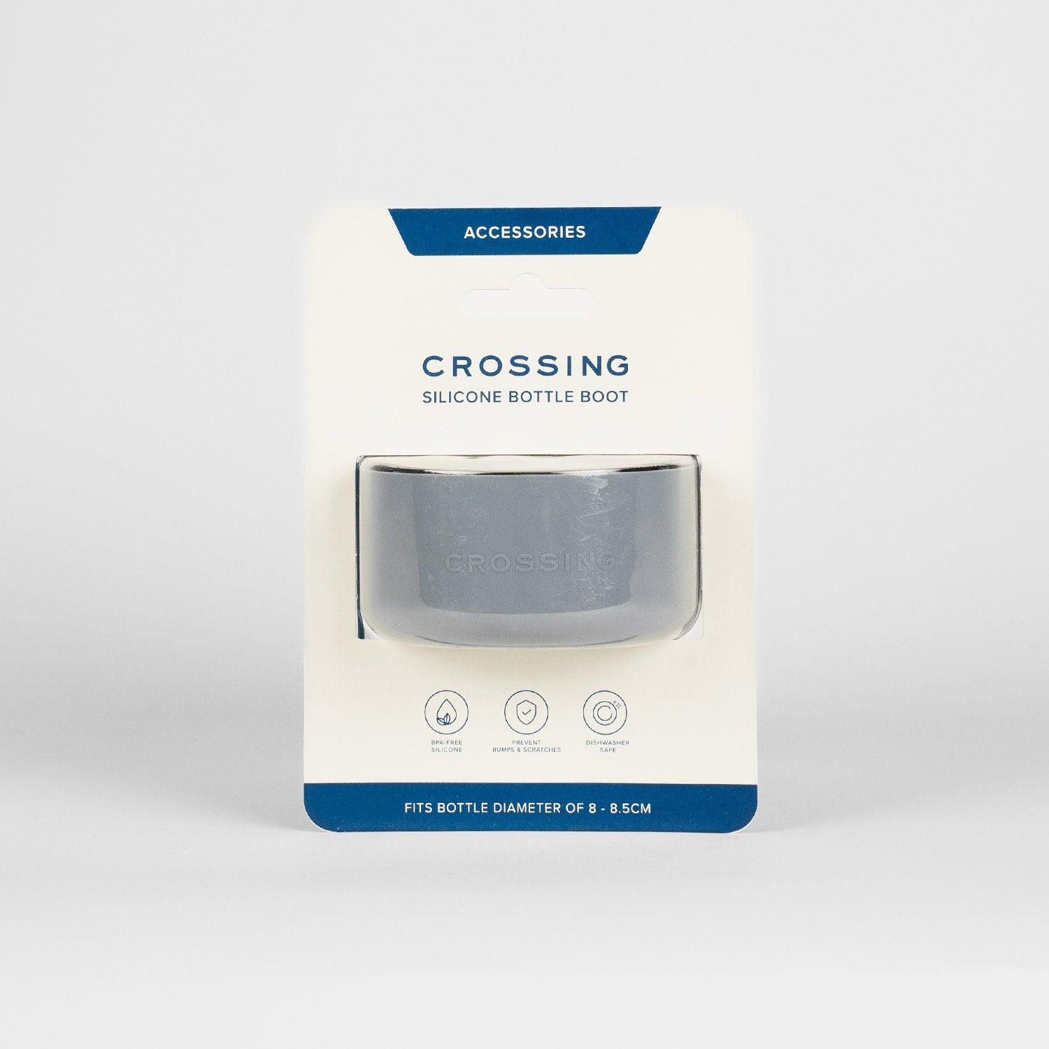 Crossing Silicone Water Bottle Boot - Fits Diameter 8-8.5cm (780ml) Blistered Pack