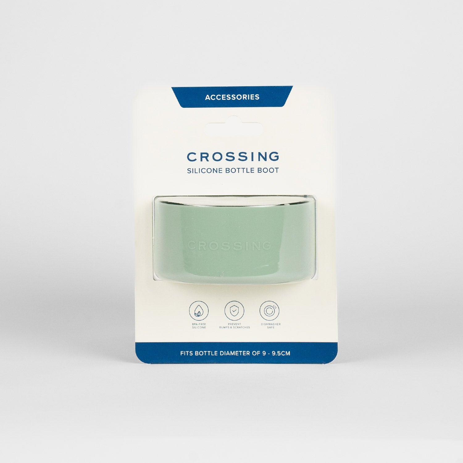 Crossing Silicone Water Bottle Boot - Fits Diameter 8-8.5cm (780ml) Blistered Pack