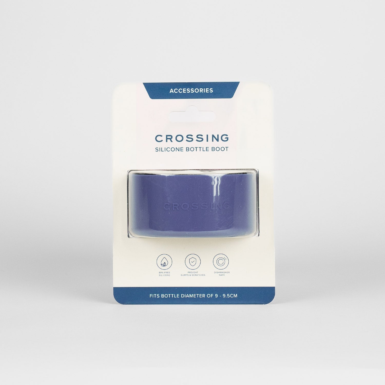 Crossing Silicone Water Bottle Boot - Fits Diameter 9-9.5cm (1100ml) Blistered Pack