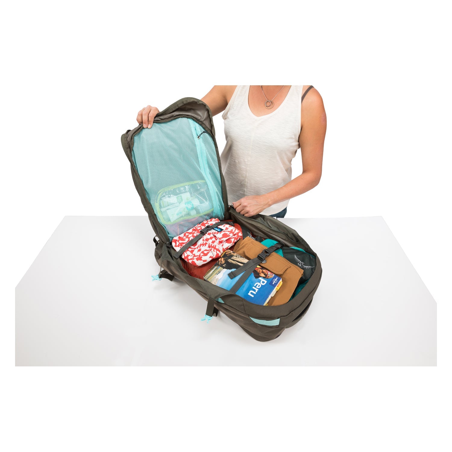 Osprey Fairview Travel Pack 55 Backpack - Small/Medium - Women's Travel - Trekking | Backpacking Packs, Bags, Bags for Women, Osprey, SGTrek, SGTrek Osprey, Travel Backpacks | Osprey-7