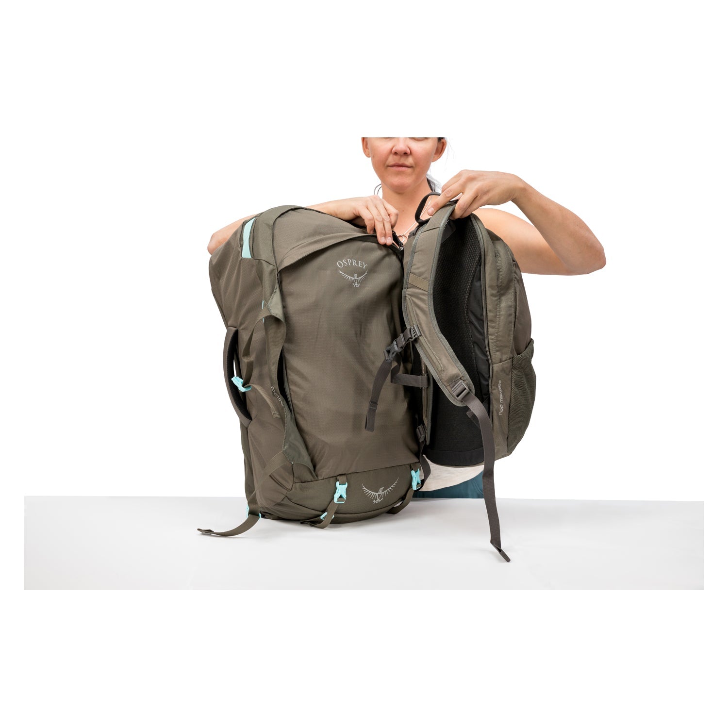 Osprey Fairview Travel Pack 55 Backpack - Small/Medium - Women's Travel - Trekking | Backpacking Packs, Bags, Bags for Women, Osprey, SGTrek, SGTrek Osprey, Travel Backpacks | Osprey-8