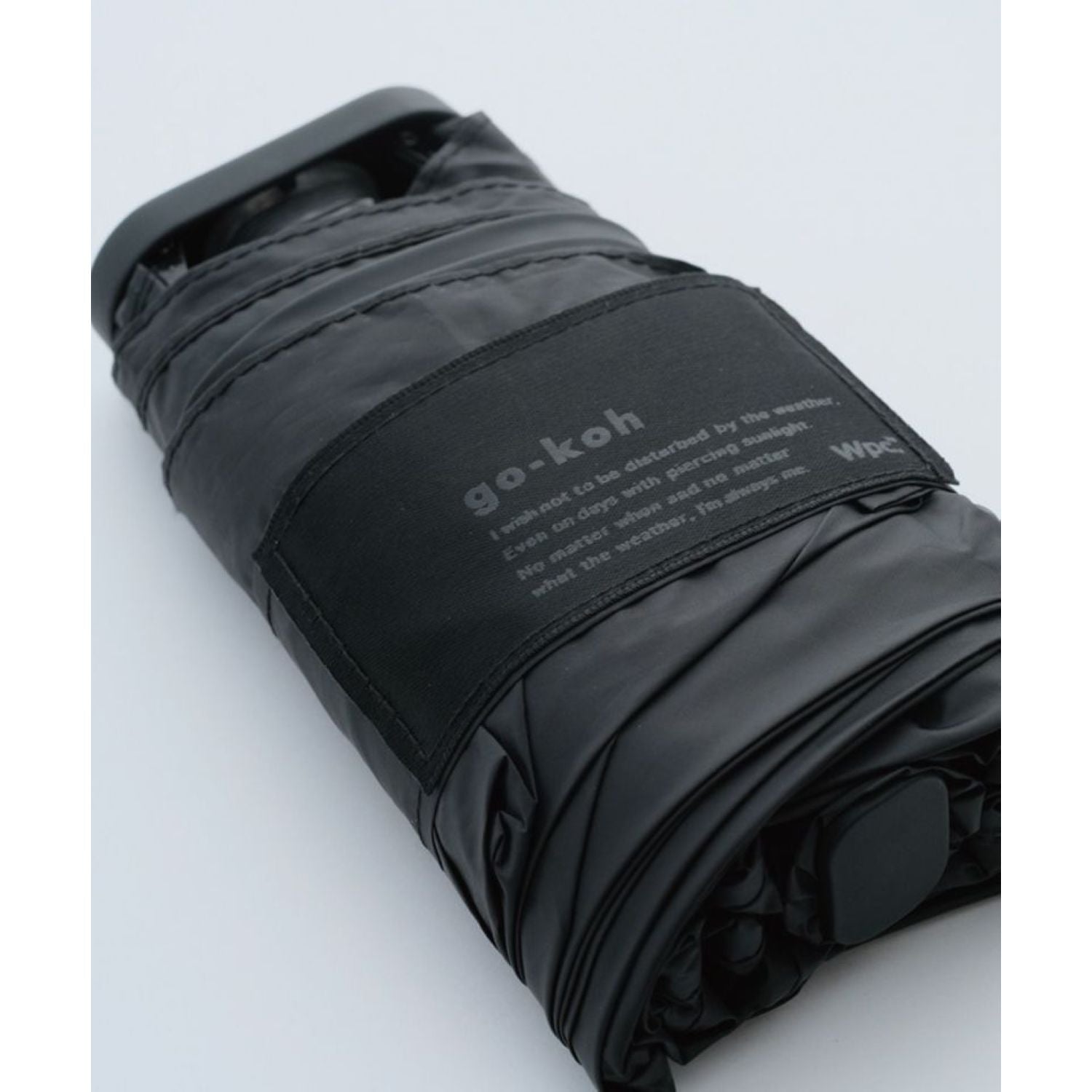 WPC Go-Koh Premium Black Compact UV Protection UPF 50+ Umbrella 50cm